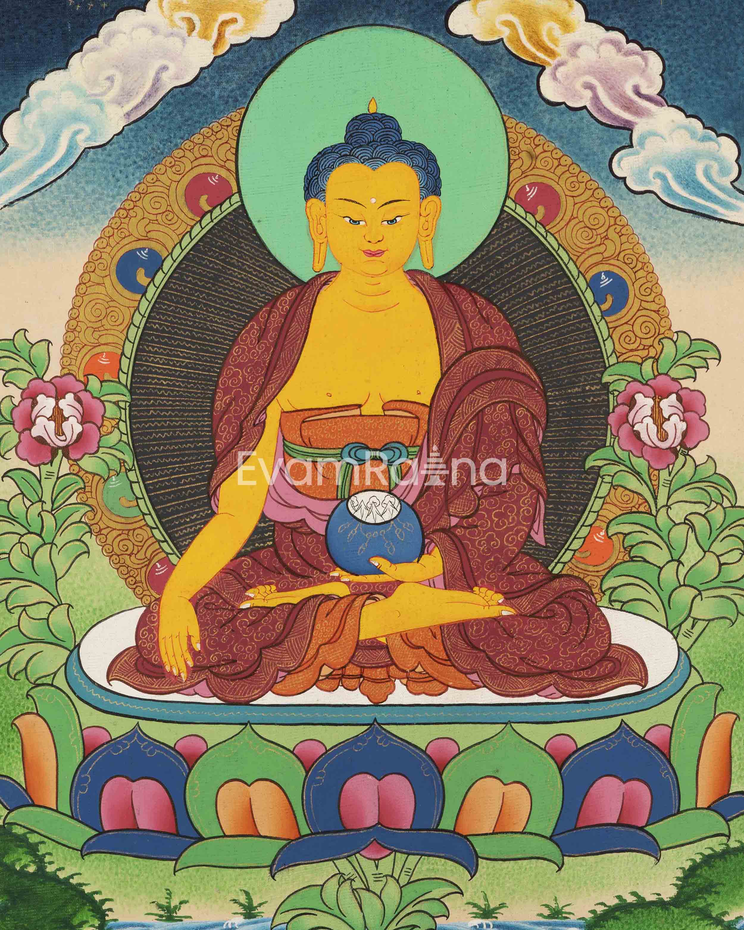 Shakyamuni Buddha Thangka