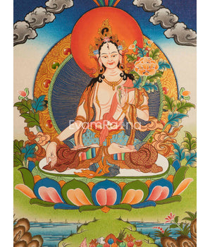White Tara Thangka