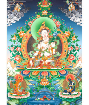 White Tara Print