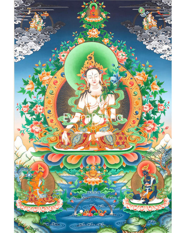 White Tara Print