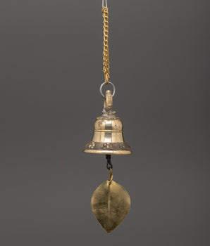 Traditional Tibetan Hanging Bell | Symbol of Awakening