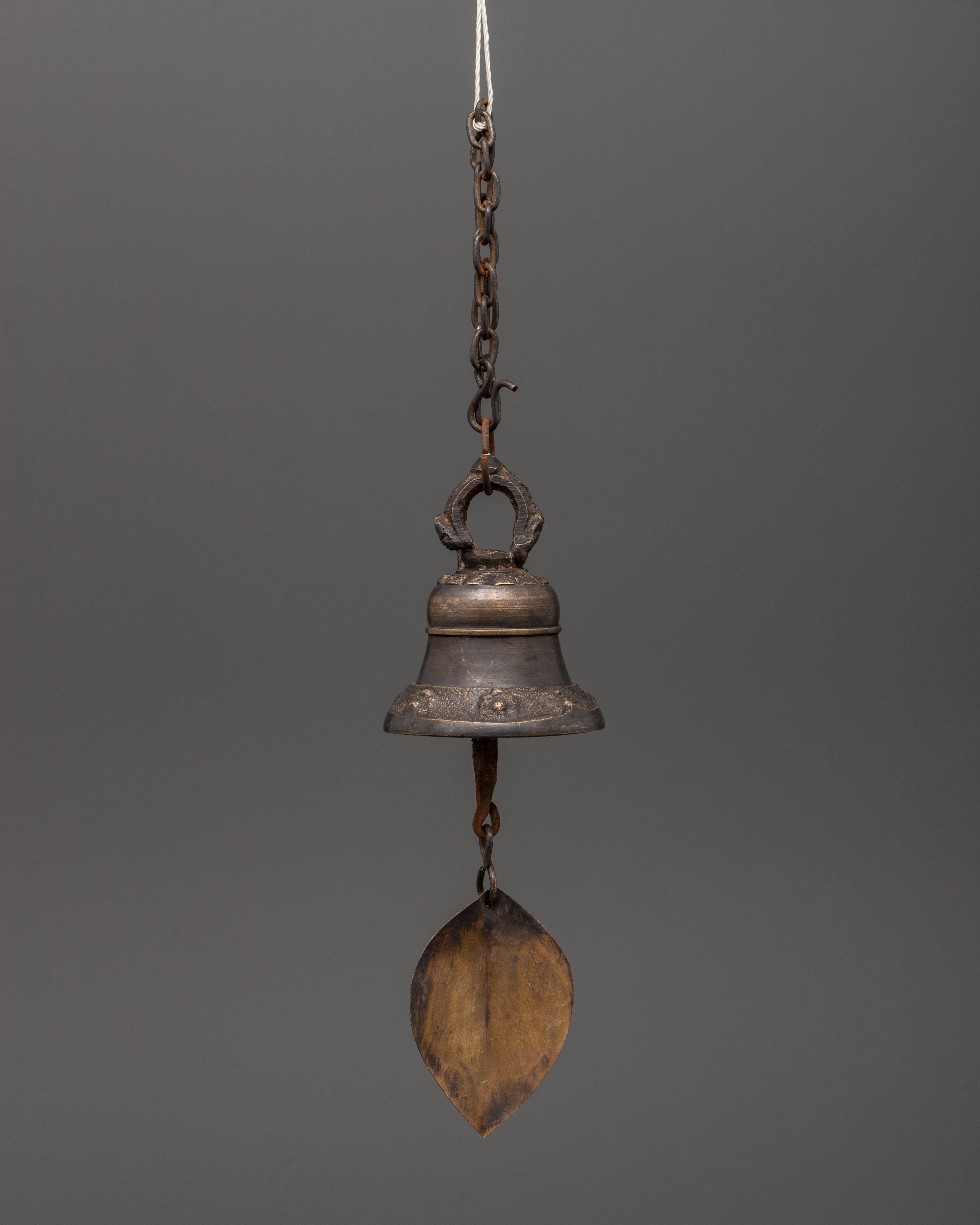 Bronze Hanging Bell for Ritual Use 