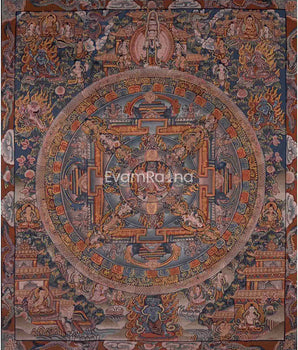 Heruka Mandala Thanka