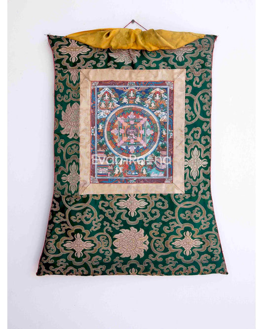 Small Size Heruka Mandala Thangka