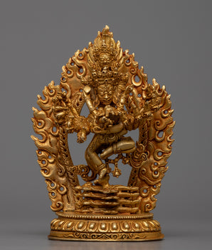 Machine-made Hevajra Consort Statue