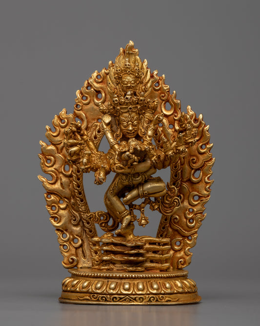 Machine-made Hevajra Consort Statue