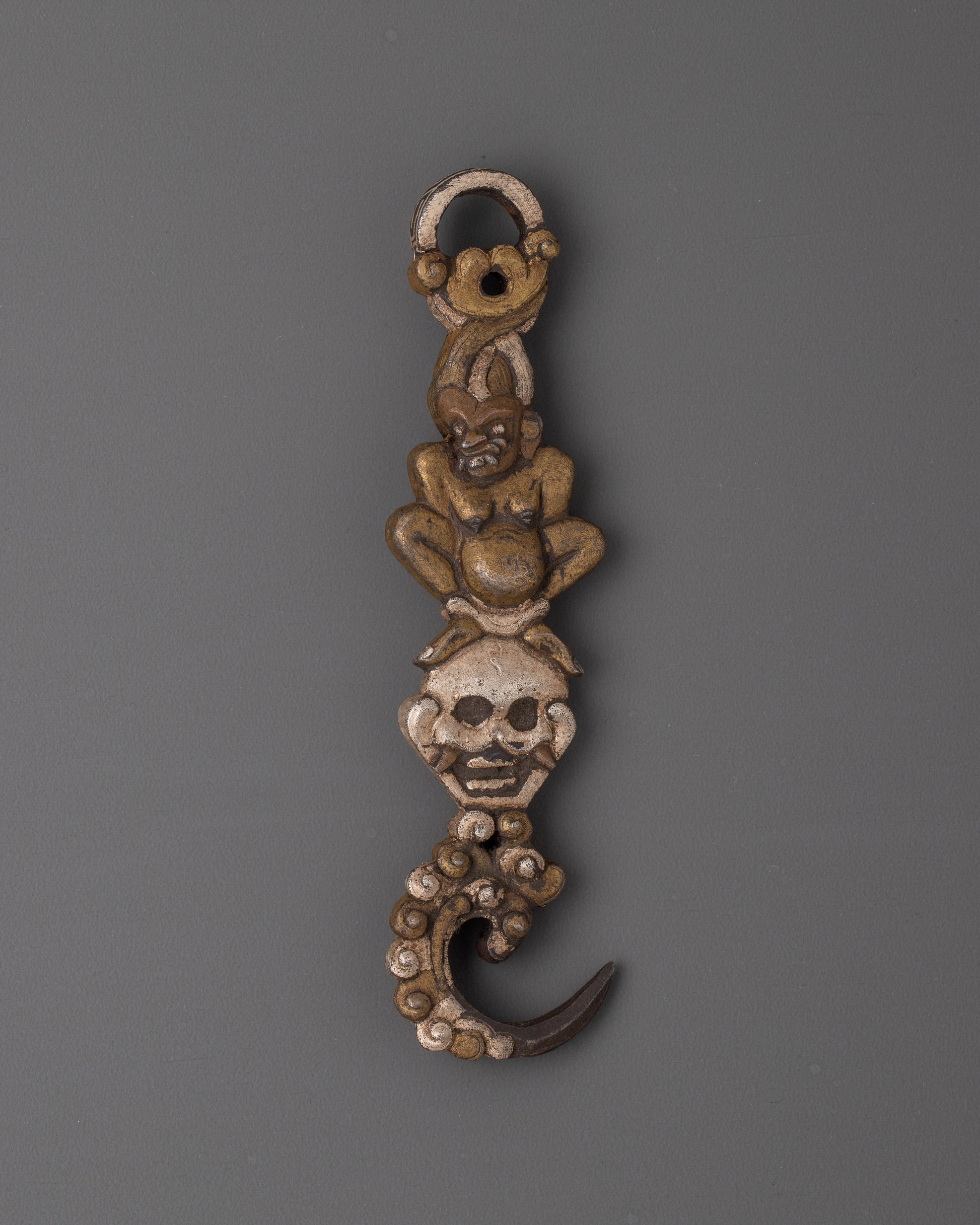 Decorative carved hook