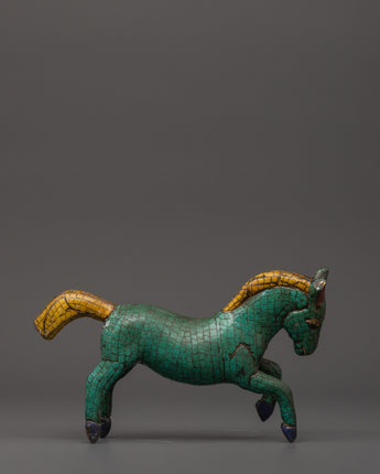 turquoise-horse-statue