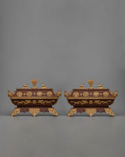 Copper Incense Burner Set