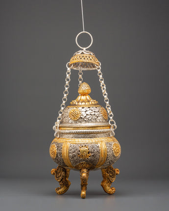 golden-incense-burner-for-religious-ceremonies