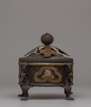 Handcrafted Iron Incense Burner