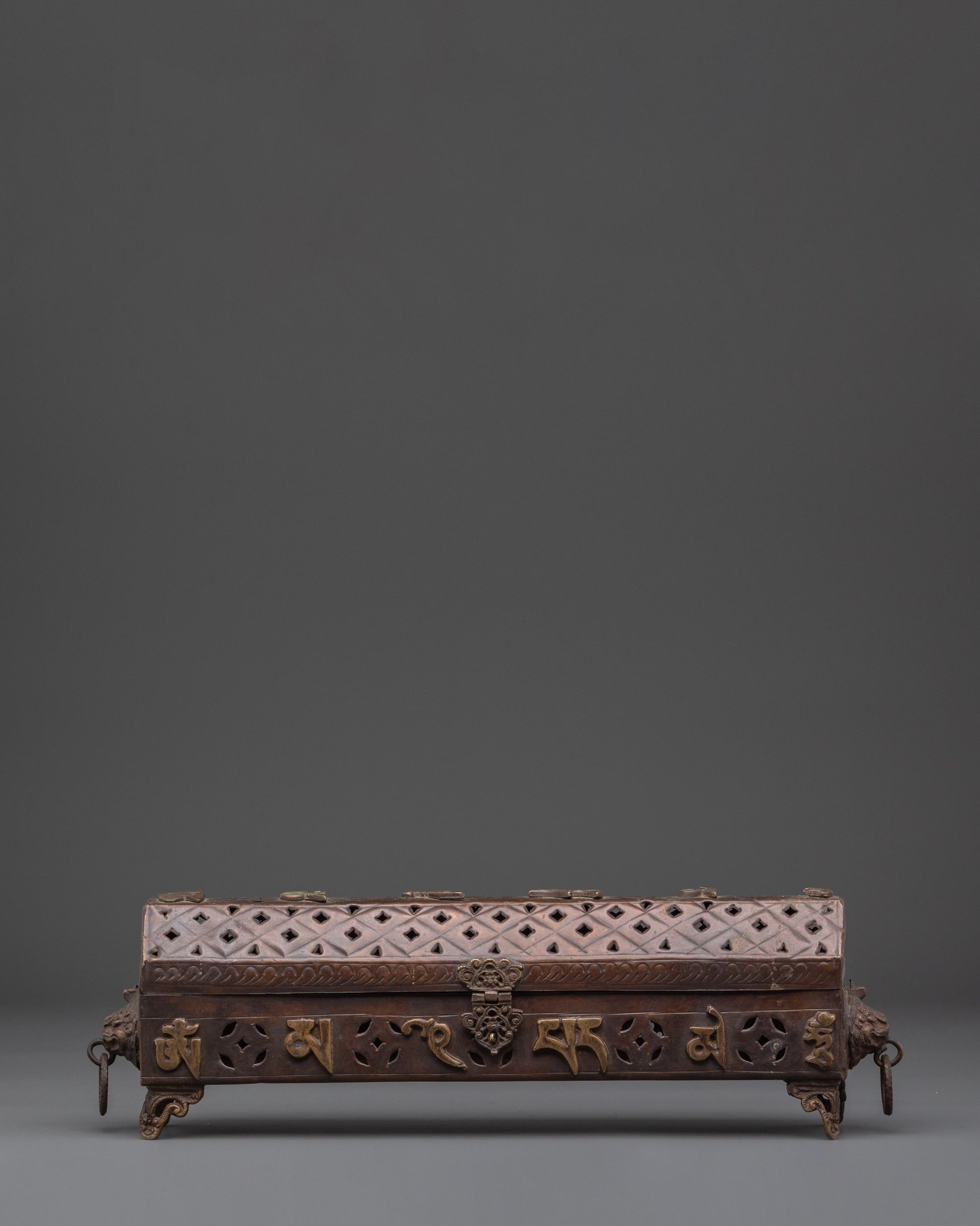 Tibetan Incense Burner for Ceremonial Practices