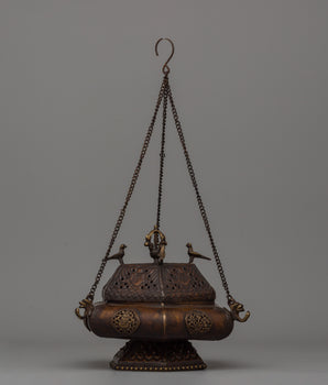 Hanging Brass Incense Burner​