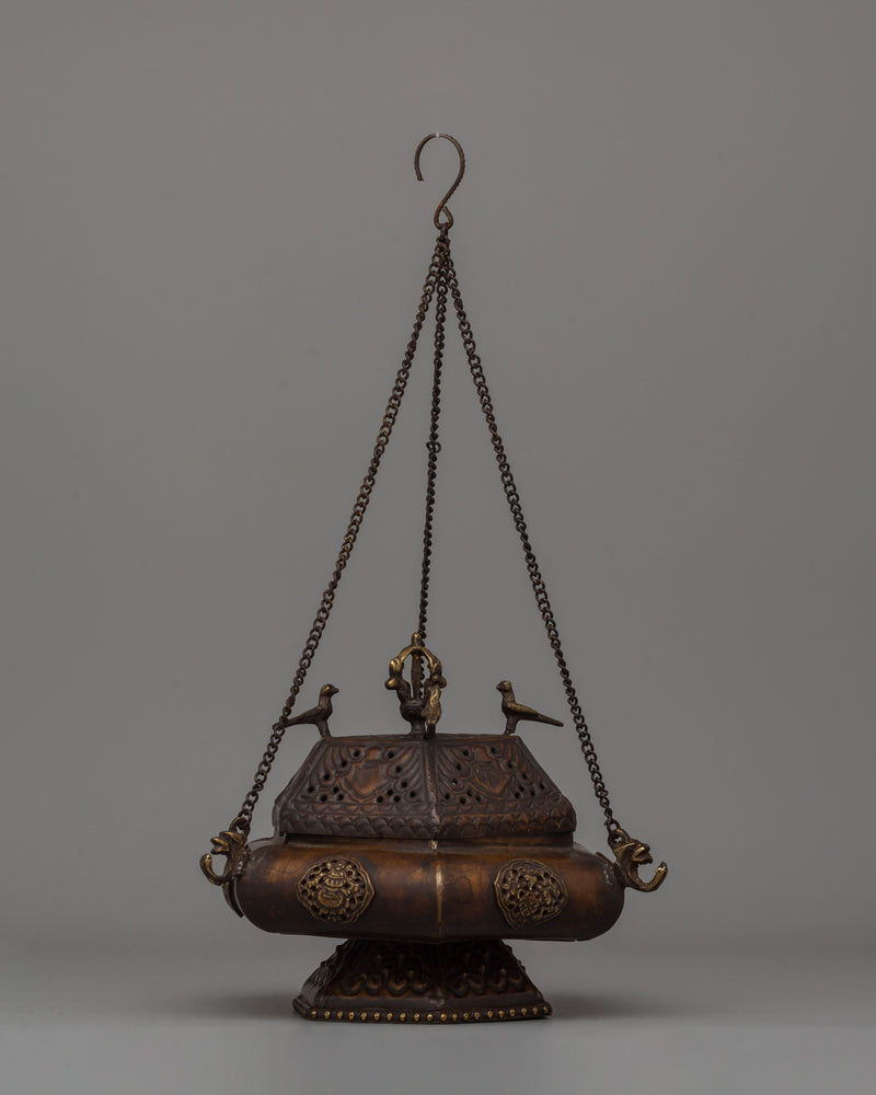 Hanging Brass Incense Burner​