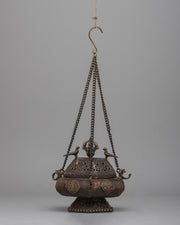 Small Brass Incense Burner