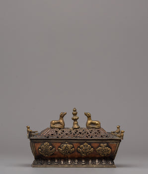 Copper and Brass Incense Burner