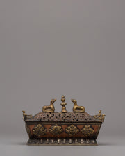 Copper and Brass Incense Burner