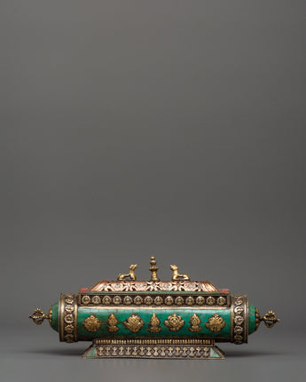 Incense Burner with Guardian Lion