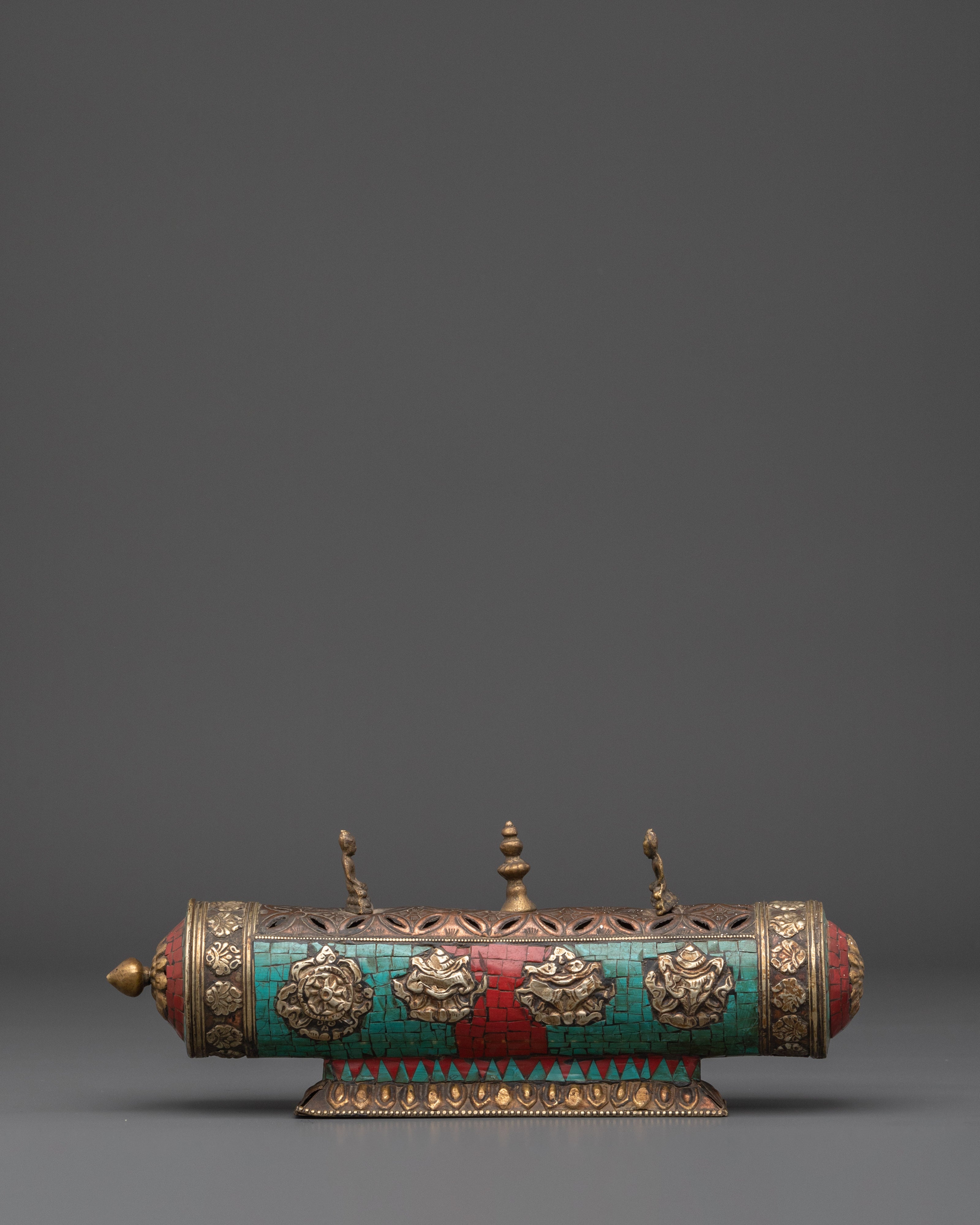 Handcrafted Himalayan Incense Burner | Tibetan Meditation Holder