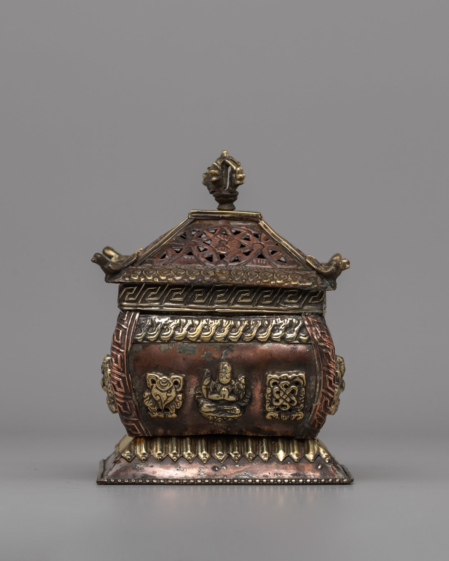 Tibetan Box Incense Burner