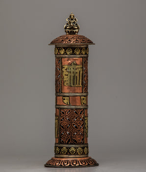 Vertical Copper Incense Burner