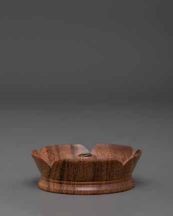 Handmade Wooden Incense Holder for Altar