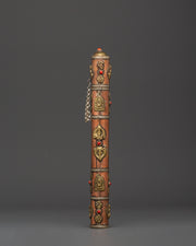 Tibetan Incense Holder with Brass