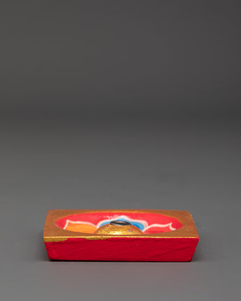 Handmade Tibetan Wooden Incense Holder
