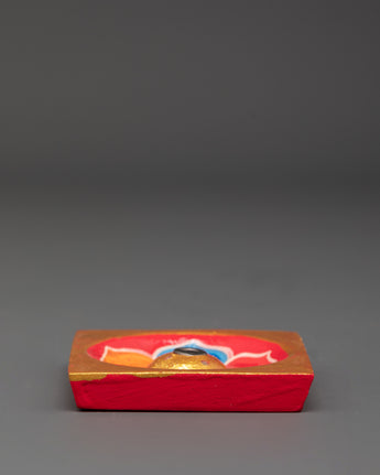 Handmade Tibetan Wooden Incense Holder