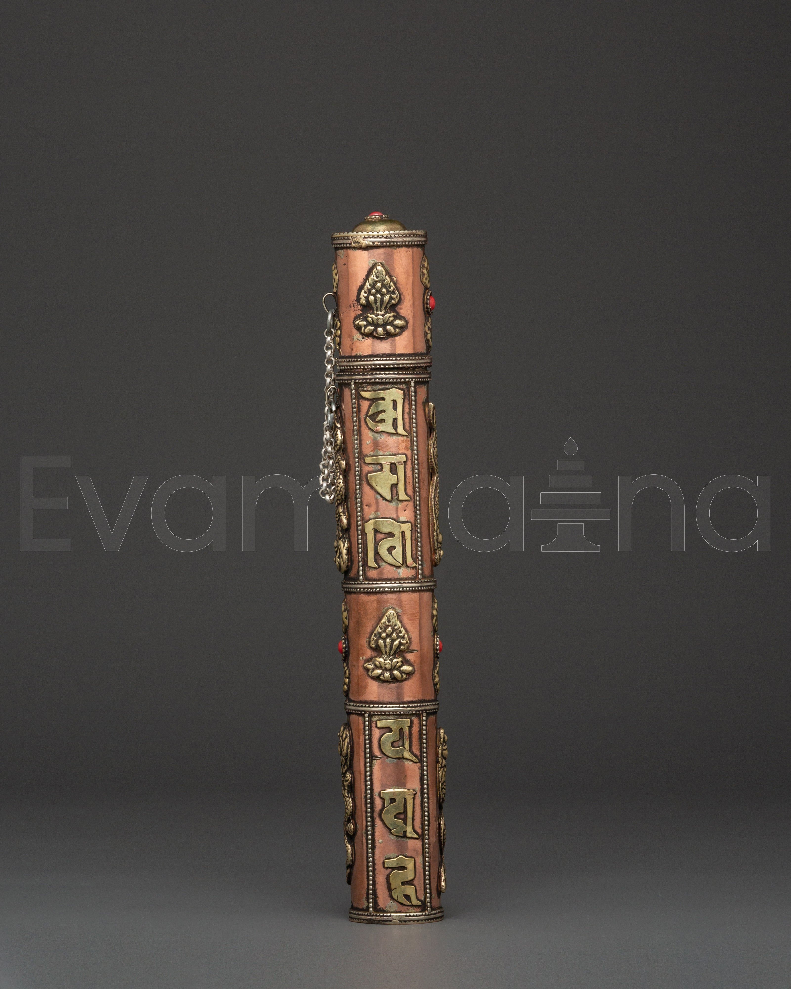 Travel Incense Container | Handcrafted Copper and Brass Holder