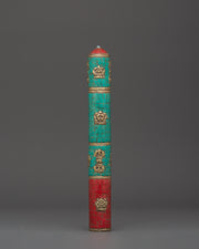 Tibetan Brass Incense Holder