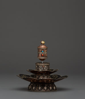 Prayer Wheel Incense Holder