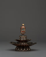 Prayer Wheel Incense Holder