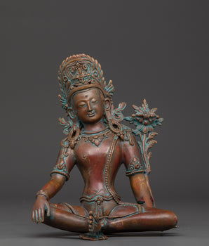 divine indra deity statue