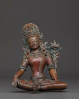 divine indra deity statue