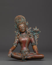 divine indra deity statue