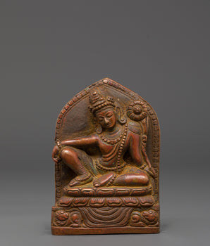 The compassionate Fearless Deity Lokeshwor | Handcrafted Buddhist Statue