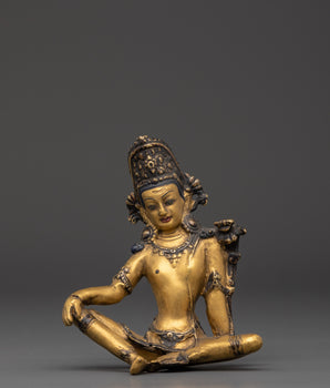 Handcrafted Indra Sculpture
