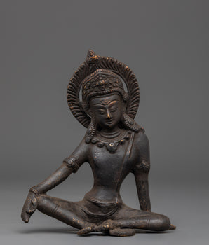 Indra Copper Sculpture | Spiritual Home Decor