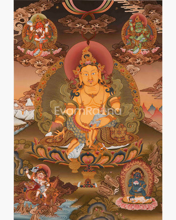 Jambhala Thangka Print 