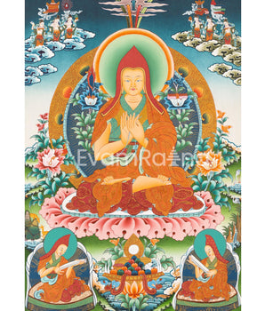 Je Tsongkhapa thangka