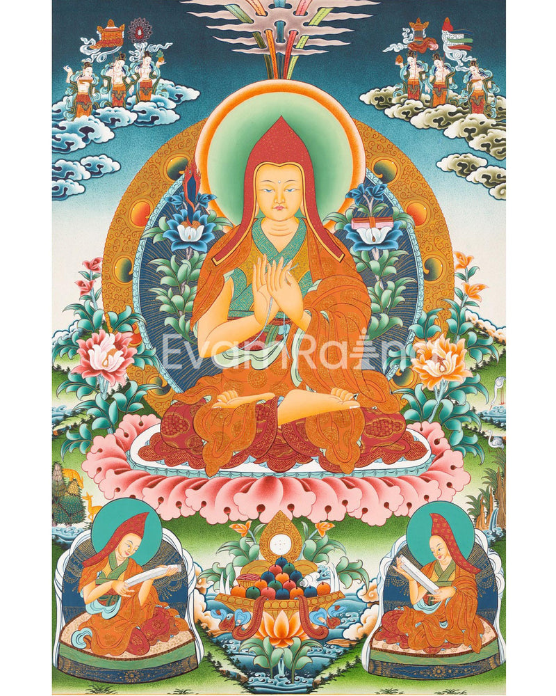 Je Tsongkhapa thangka