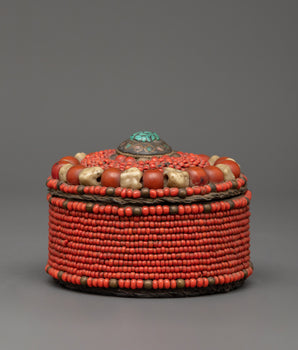 Tibetan Jewellery Box for Collection 