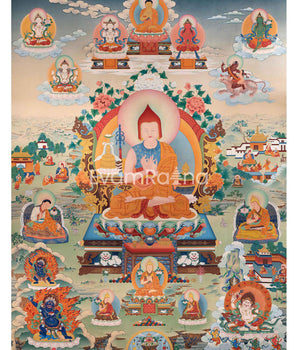 Kadampa Master With Others