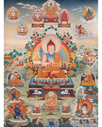 Kadampa Master With Others