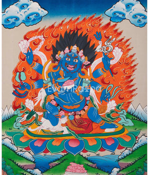 Mahakala Buddha Thangka
