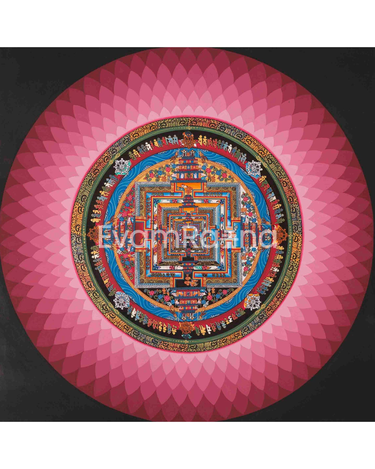 Thangka Kalachakra Mandala | Thangka Painting Nepal  | Wheel Of Time |