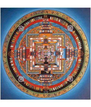 Kalachakra Mandala Thangka