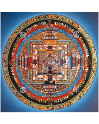 Kalachakra Mandala Thangka