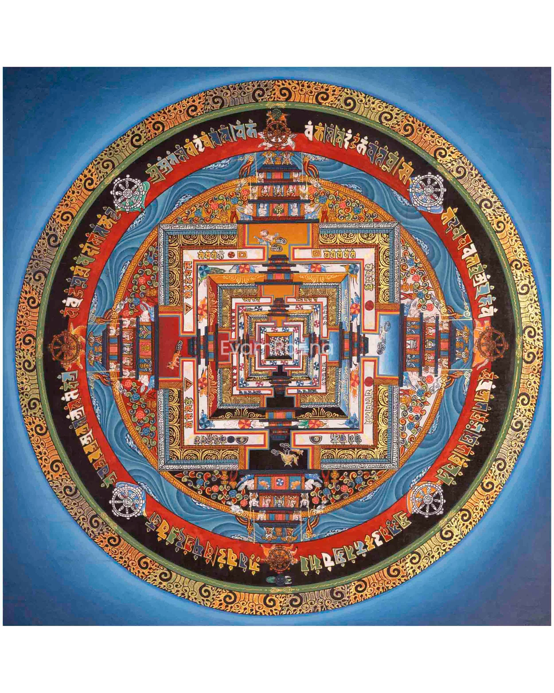 Kalachakra Mandala Thangka